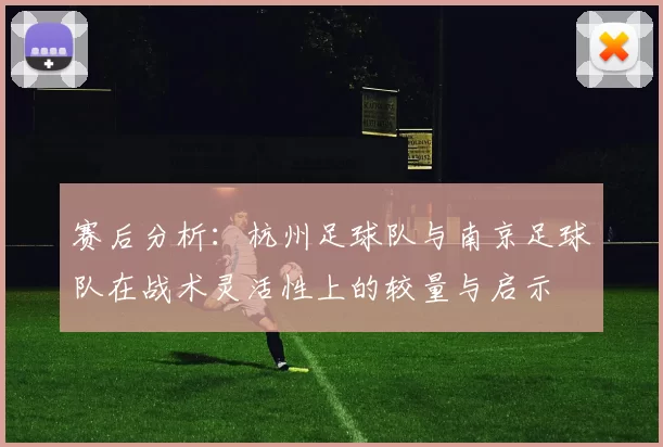 赛后分析：杭州足球队与南京足球队在战术灵活性上的较量与启示