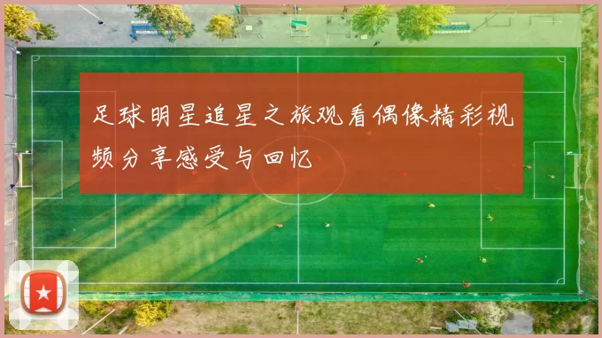 足球明星追星之旅观看偶像精彩视频分享感受与回忆